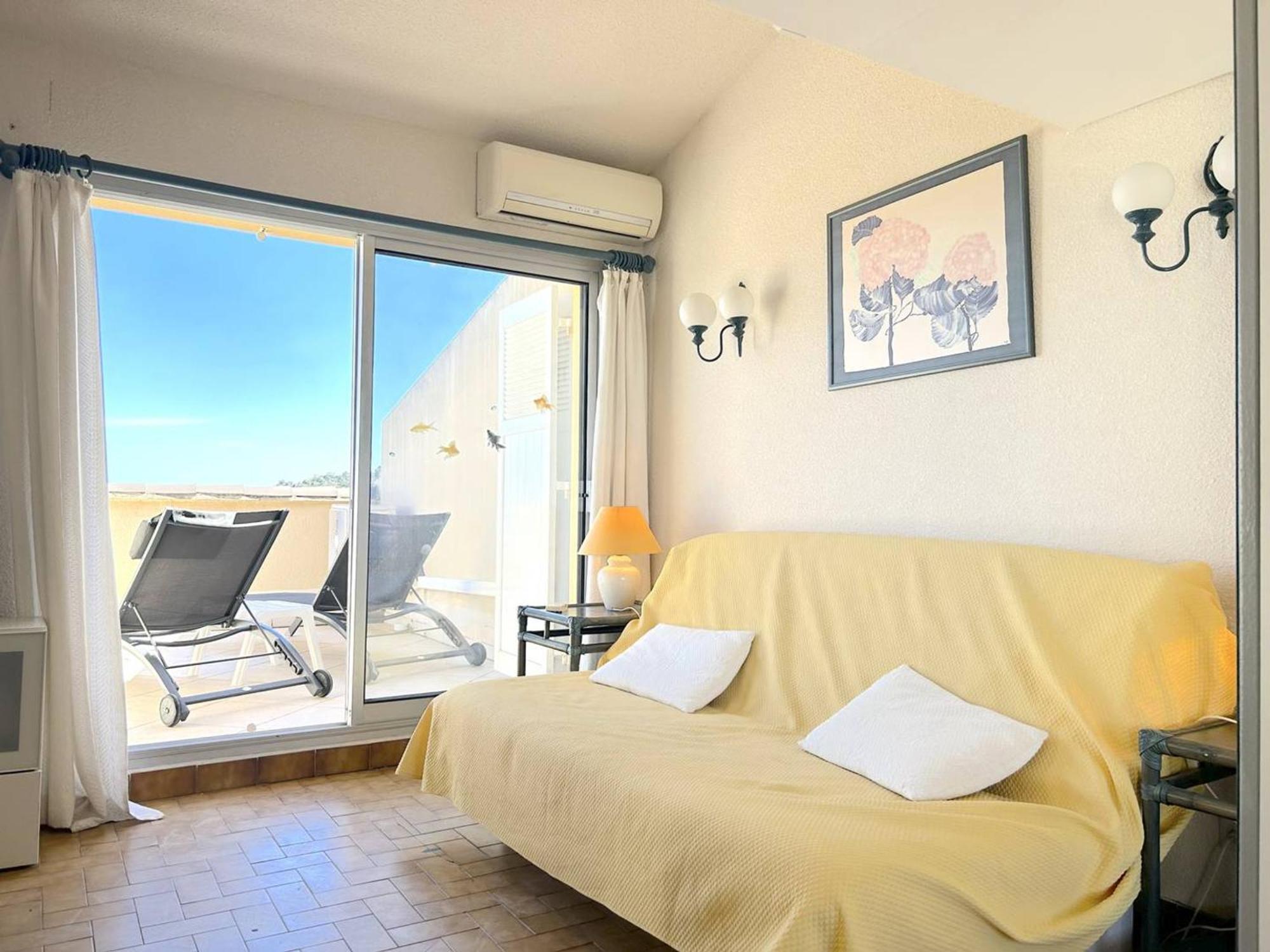 Appartement 3 Pieces 6 Pers Avec Terrasse, Clim, Piscine Privee, Parking - Fr-1-251-81 Le Lavandou Ngoại thất bức ảnh